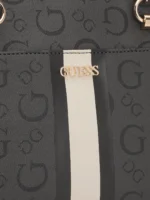 Guess-Printed Structured Shoulder Bag - Image 5
